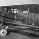 American ace Eddie Rickenbacker with his SPAD X.III. Note the Hat-in-the-Ring squadron logo on the side of the fuselage (US Air Force)